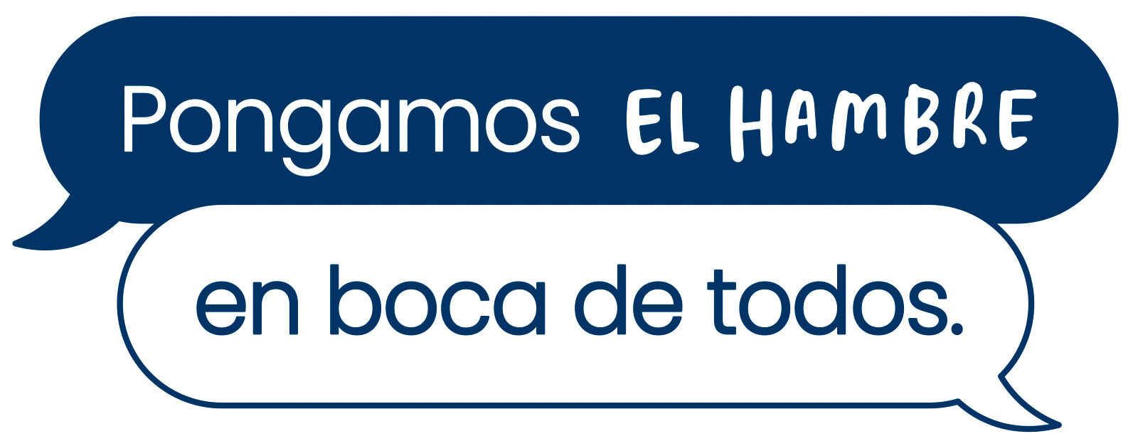 Pongamos el hambre en boca de todos