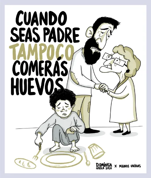 Dominga habla sola